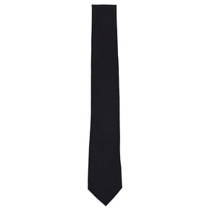 Herringbone Black Tie