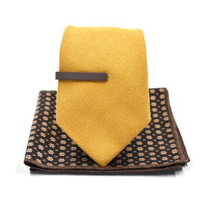 Microsuede Dijon Tie Set