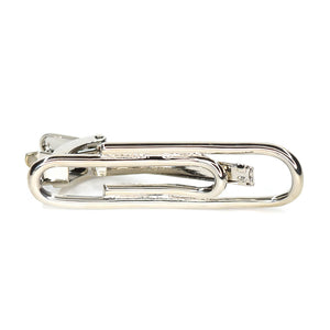 Silver Paper Clip Tie Bar