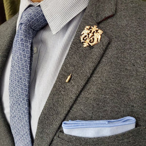 Lapel Pin - Royal Crest - Art of The Gentleman