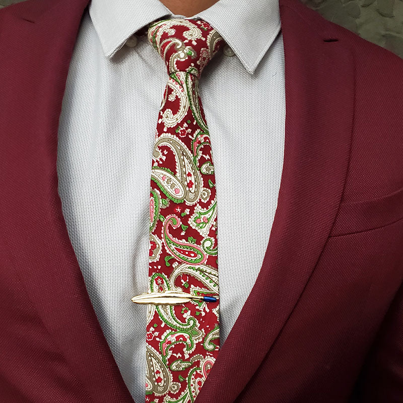 Tie Bars & Tie Clips, Unique and Colored Styles - Art of The Gentleman