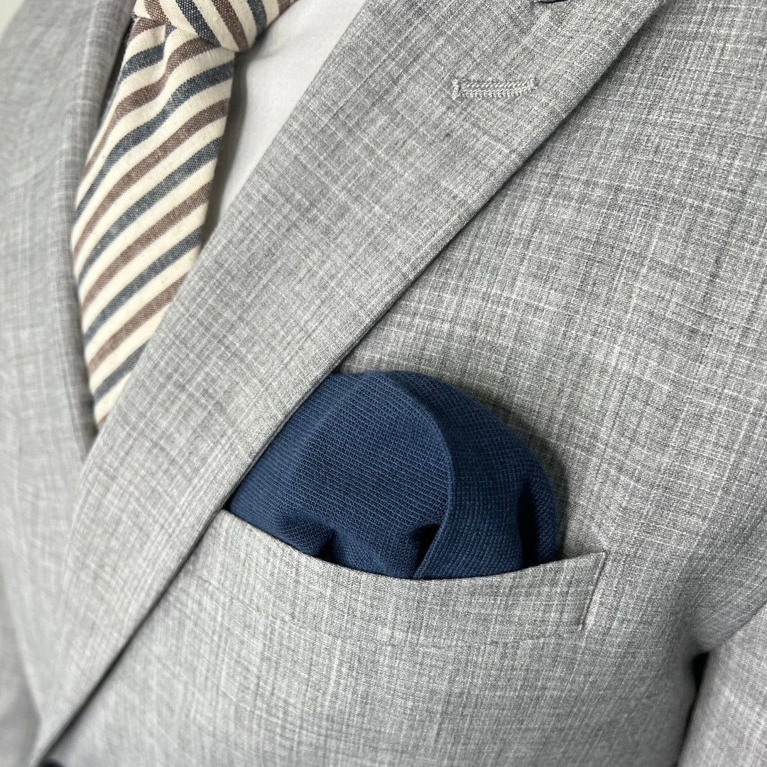 men - POCKET SQUARES - Pochette Pocket Square Dante - Grigio