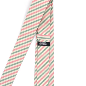 Seersucker Watermelon Tie Set