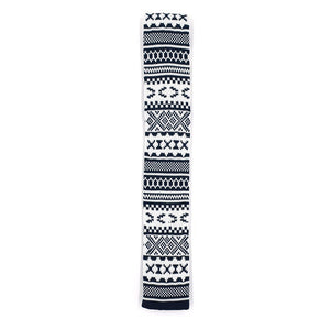 Knitted Navy Tundra Tie